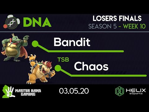 DNA S5:W10 - Bandit (King K Rool) Vs. TSB | Chaos (Cloud, Bowser) - Losers Finals
