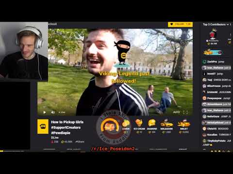 PewDiePie reacts to Tracksuit Andy and Kiaraa's streams.  [FULL VIDEO] TRY NOT TO CRINGE 😂😂🤣🤣