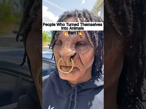People Who Transformed Themselves Into Animals 😱 | Shocking Human Transformations