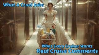 It's A disgusting And Cruel Joke - Real Cruise Comments