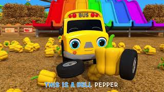 Download lagu Slide Song With Learn Vegetables Names   Nursery Rhymes & Kids Songs   ToyMonster mp3