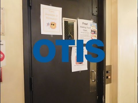 Glitchy Gated OTIS Traction Elevator-Hotel Fitzgerald-San Francisco, CA