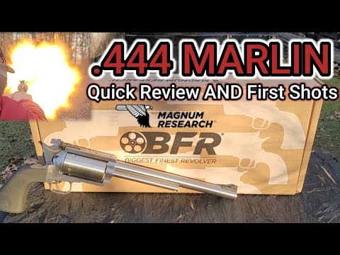 The Magnum Research BFR Revolver