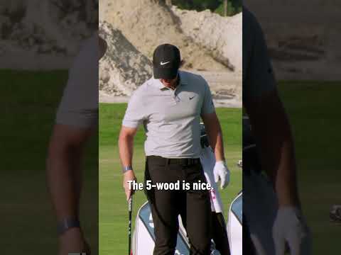 "Oh, these are nice." Rory McIlroy Tests a 5-Wood | TaylorMade Golf