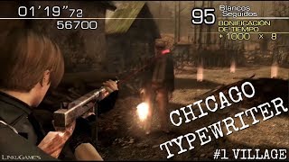 The Mercenaries with Chicago Typewriter EPIC! | STAGE #1 | Resident Evil 4 HD