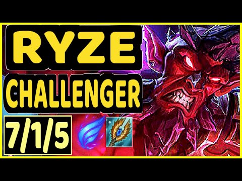 NOMANZ (RYZE) vs NEEKO - 7/1/5 KDA TOP CHALLENGER GAMEPLAY - EUW