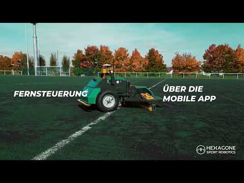 Buky One - Der autonome Wartungsroboter für Kunstrasenplätze