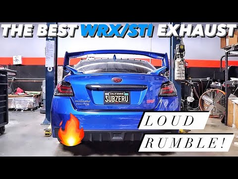 THE BEST Subaru WRX/STI Exhaust For LOUD Rumble! AWE Touring Exhaust