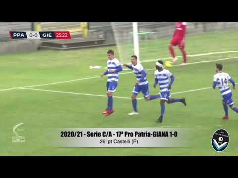Serie C 2020/2021 - 17ª HL Pro Patria-GIANA 1-0