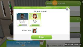 How to Woohoo In Hot tub | Sims Moblie