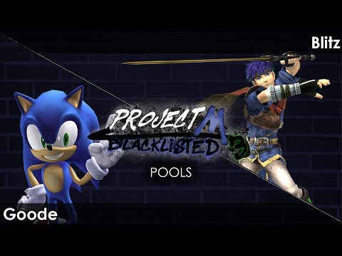 Blacklisted 3 Pools Goode (Sonic) vs. Frost | Blitz (Ike)