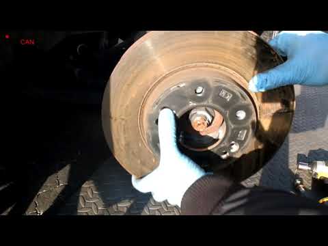 Hyundai Elantra 2011-2016 Front Brake Pad Rotor Replacement