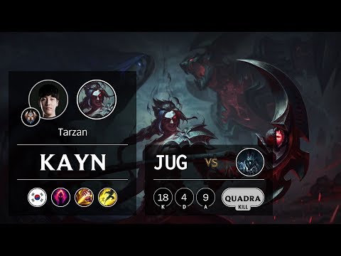 Kayn Jungle vs Karthus - KR Challenger Patch 9.15