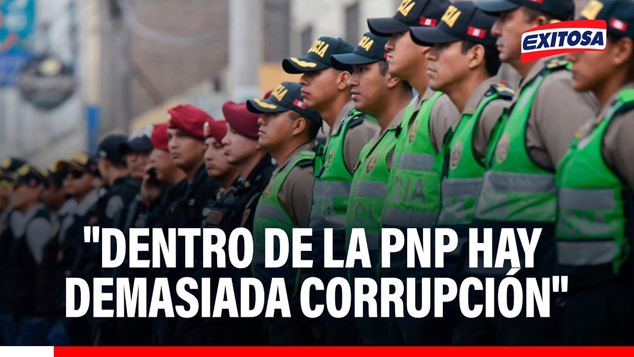 🔴🔵 Director de "La voz de la Policía" cuestionó los presuntos actos de corrupción dentro de la PNP