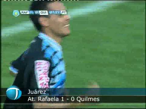 At. Rafaela 1 - 0 Quilmes - Fecha 4 - Primera División