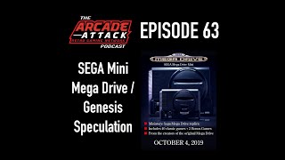 SEGA Mini Mega Drive / Genesis Speculation & Dream Line-Up : AA POD 63