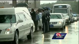 Burial of NOPD Officer Natasha Hunter