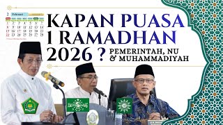 🔴 WHEN IS RAMADAN 1, 2026? Here's the Official Schedule from Muhammadiyah, the Government, and Na...