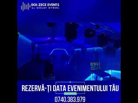 Scena 1 (Lumini, laser, sonorizare by Doi Zece Events) - Dj NUNTA, BOTEZ - BACAU, NEAMT,  FOCSANI