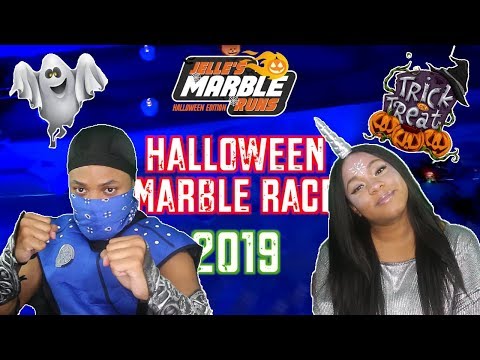 HALLOWEEN SPECIAL: Marble Race 2019 REACTION!!