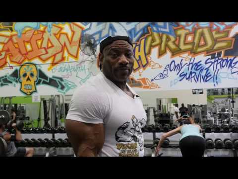 Dexter "The Blade" Jackson Arm Workout