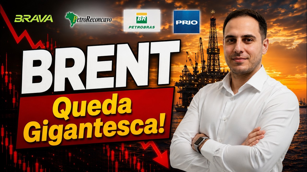 Petroleiras em Risco: Brent Continuará Caindo?
