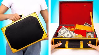 How To Make A Cardboard Safe For Money 🤑