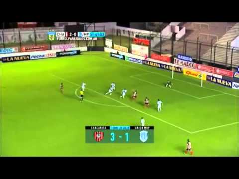 Chacarita 3 vs Unión (MdP) 1 - Los Goles!!! Fecha 2 Primera B Nacional 2015