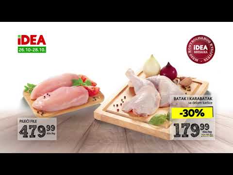 IDEA | Vikend akcija 26.10 - 27.10.2018.