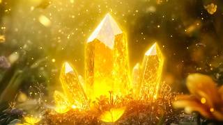 Cuarzo Sanador Dorado 528Hz + 963Hz • Equilibrio Emocional • Limpieza de Energías Estancadas