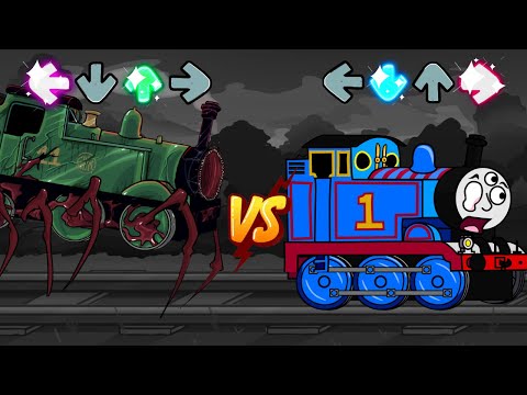 Friday Night Funkin' - Oliver/Beast vs Thomas Train (Unknown Suffering) - Sodor Fallout
