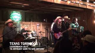 LIVE Texas Tornados "Is Anybody Goin To San Antone" Luckenbach 2014