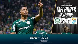 PALMEIRAS LEVA GOLAÇO, MAS FLACO LÓPEZ CRAVA E VERDÃO VENCE SPORTING CRISTAL | MELHORES MOMENTOS