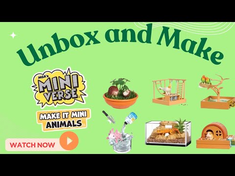 ✨ Cutest Mini Pets Ever?! Miniverse Make It Mini Animals Unboxing + Compilation 