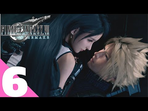 Final Fantasy 7 REMAKE Full Walkthrough Part 6 Chapter 5 & 6 - Dogged Pursuit & Light The Way