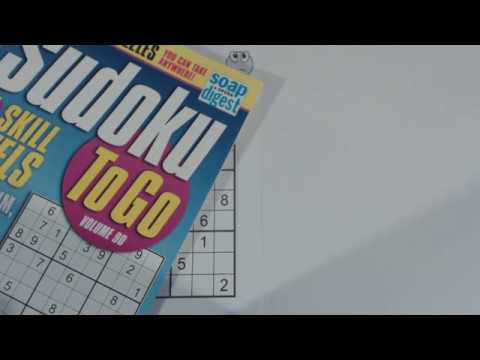 SudokuPrimer 40 - Solving a medium puzzle - see if you know why numbers go there