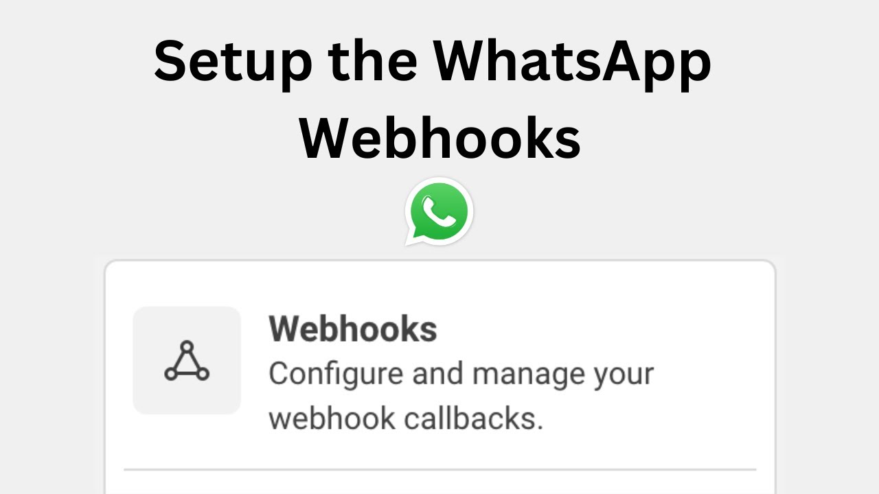 How to set up the Webhook for receiving the user Messages in the WhatsApp Cloud API | 2024