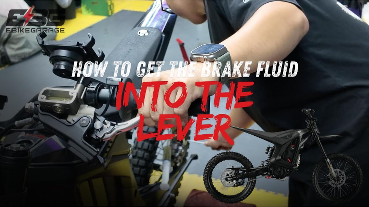 How to Fill Brake Fluid into the Lever