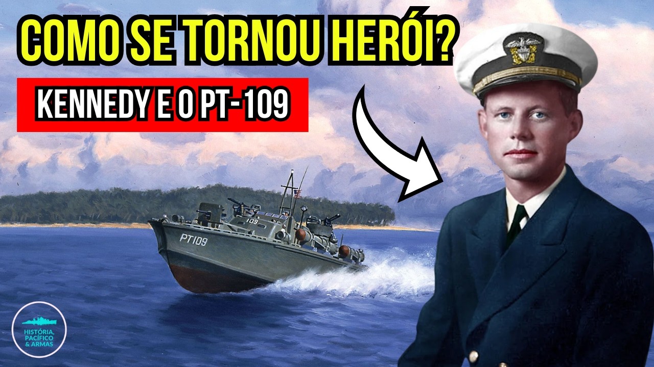 Como John F. Kennedy se tornou HERÓI na Segunda Guerra Mundial?