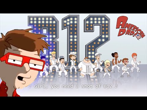 Boyz 12 B12 song - American Dad with lyrics 1080p