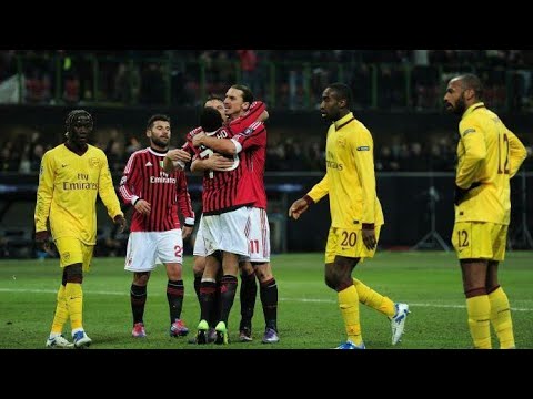 Milan 4-0 Arsenal Extended Highlights & All Goals 2012 HD