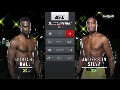 Uriah Hall vs Anderson Silva full fight
