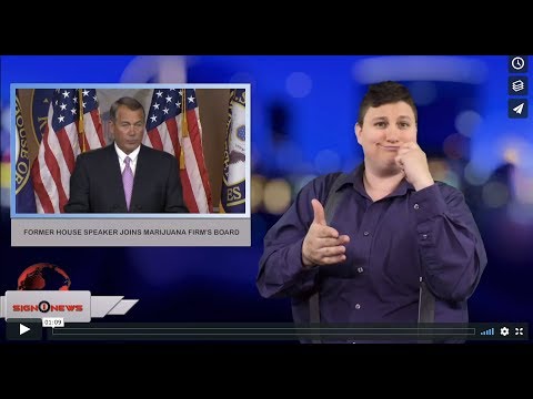 Former House Speaker joins marijuana firm's board (ASL 4.11.18)