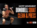 Dumbbell Squat Clean & Press - McFit Movement of The Day