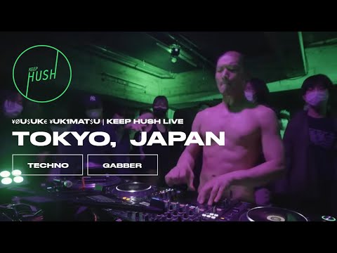 ¥ØU$UK€ ¥UK1MAT$U DJs Techno & Gabber in Tokyo, Japan | Keep Hush Live