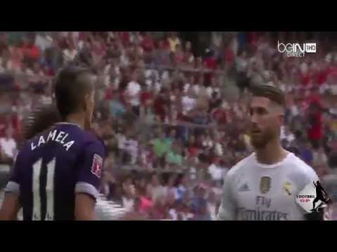Sergio Ramos Fighting Eric Lamela after a tough challenge 04 08 2015