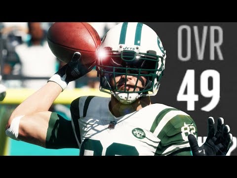 49 OVR JETS WR THROWING TD PASSES! Madden 18 Brutally Honest WR Career Ep. 4