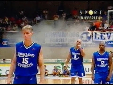 A2 1999/'00 Sicc Jesi - Leverets Fabriano Basket 66-55 (RAI)