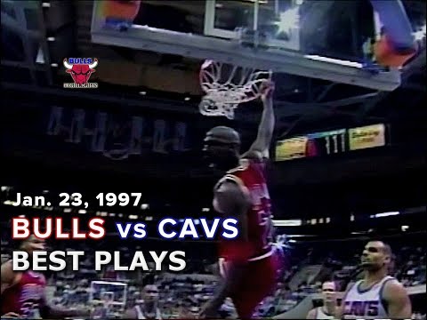January 23, 1997 Bulls vs Cavaliers highlights