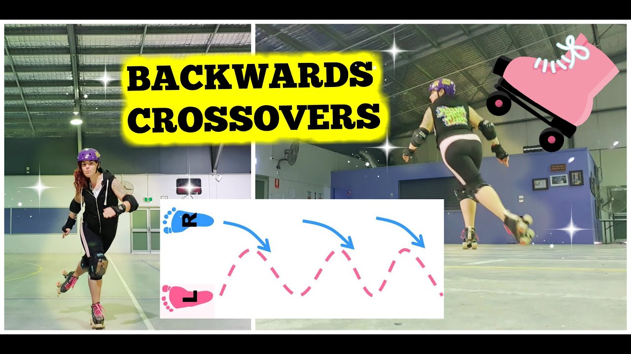 How To Backwards Cross Over | Roller Skating Tips